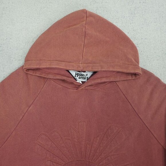 House of Errors Red House of Errors Eye Embroidered Hoodie - Picture 6 of 10